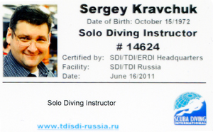 Solo Diving Instructor